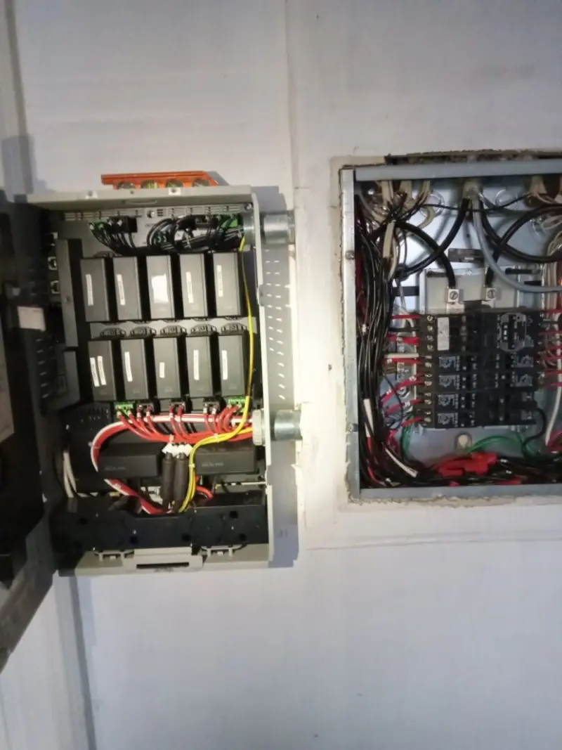 Electrical panel upgrade completed for Indoor Lighting Installation in East Milton